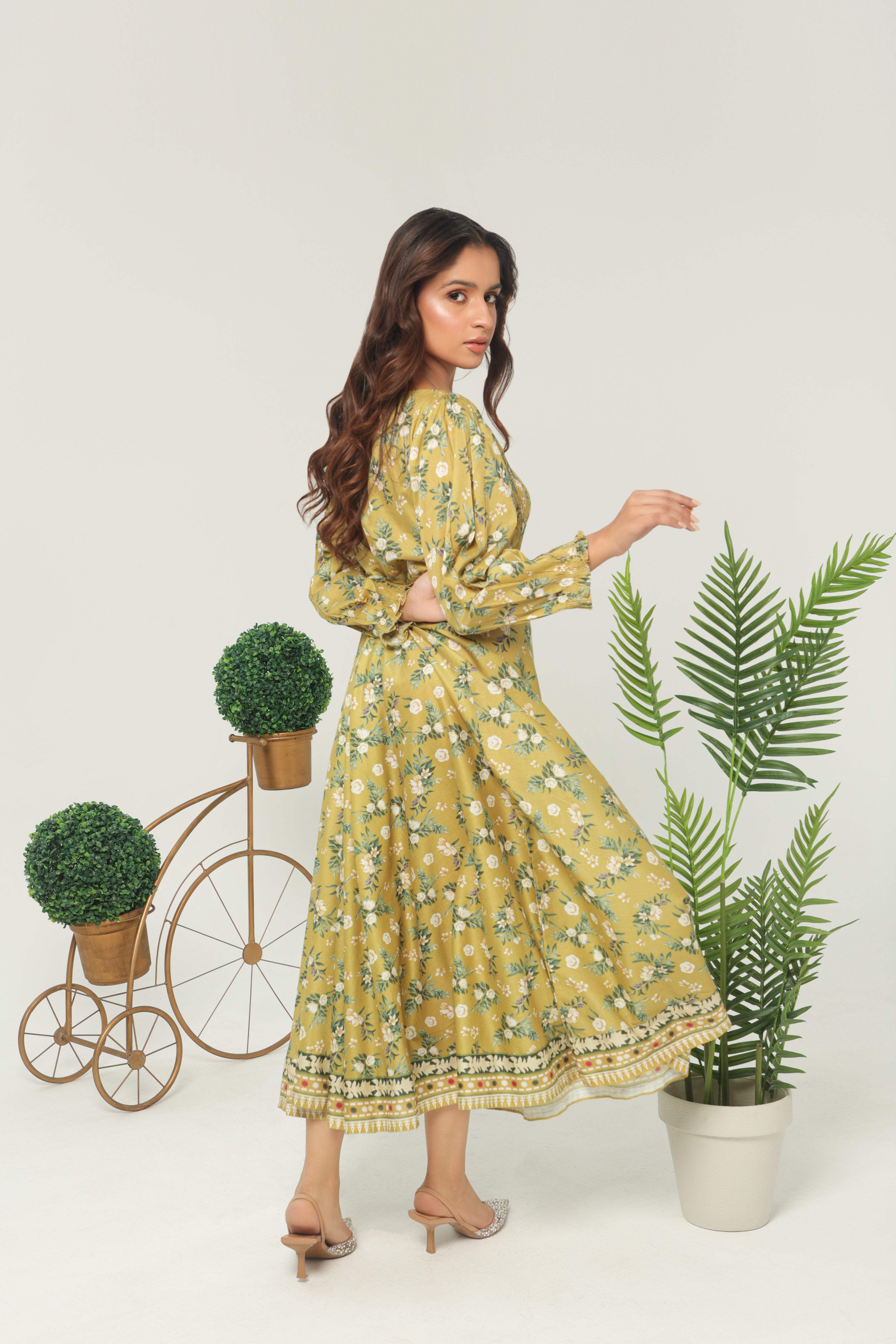 Long Frock Stitched (1PC)
