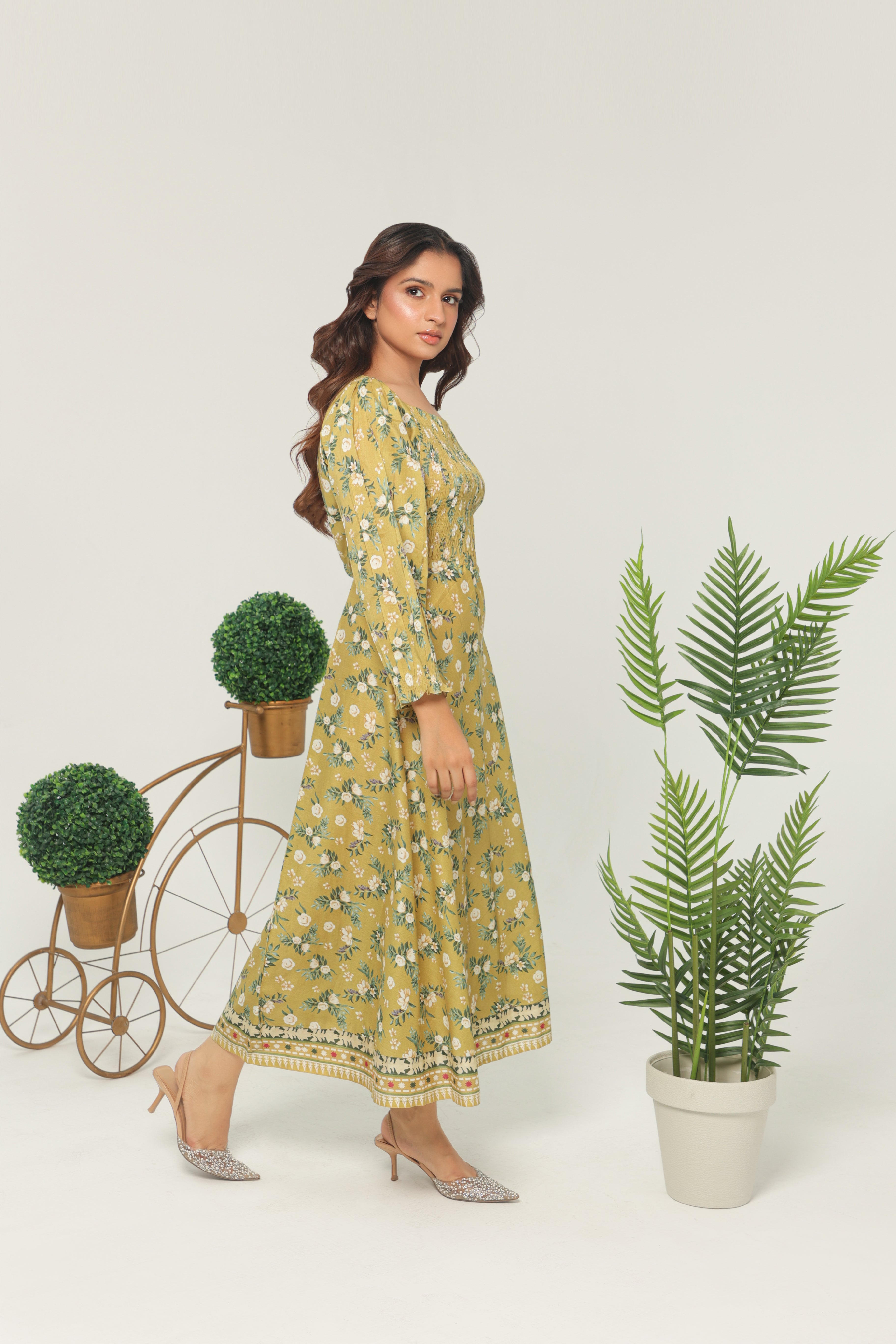 Long Frock Stitched (1PC)