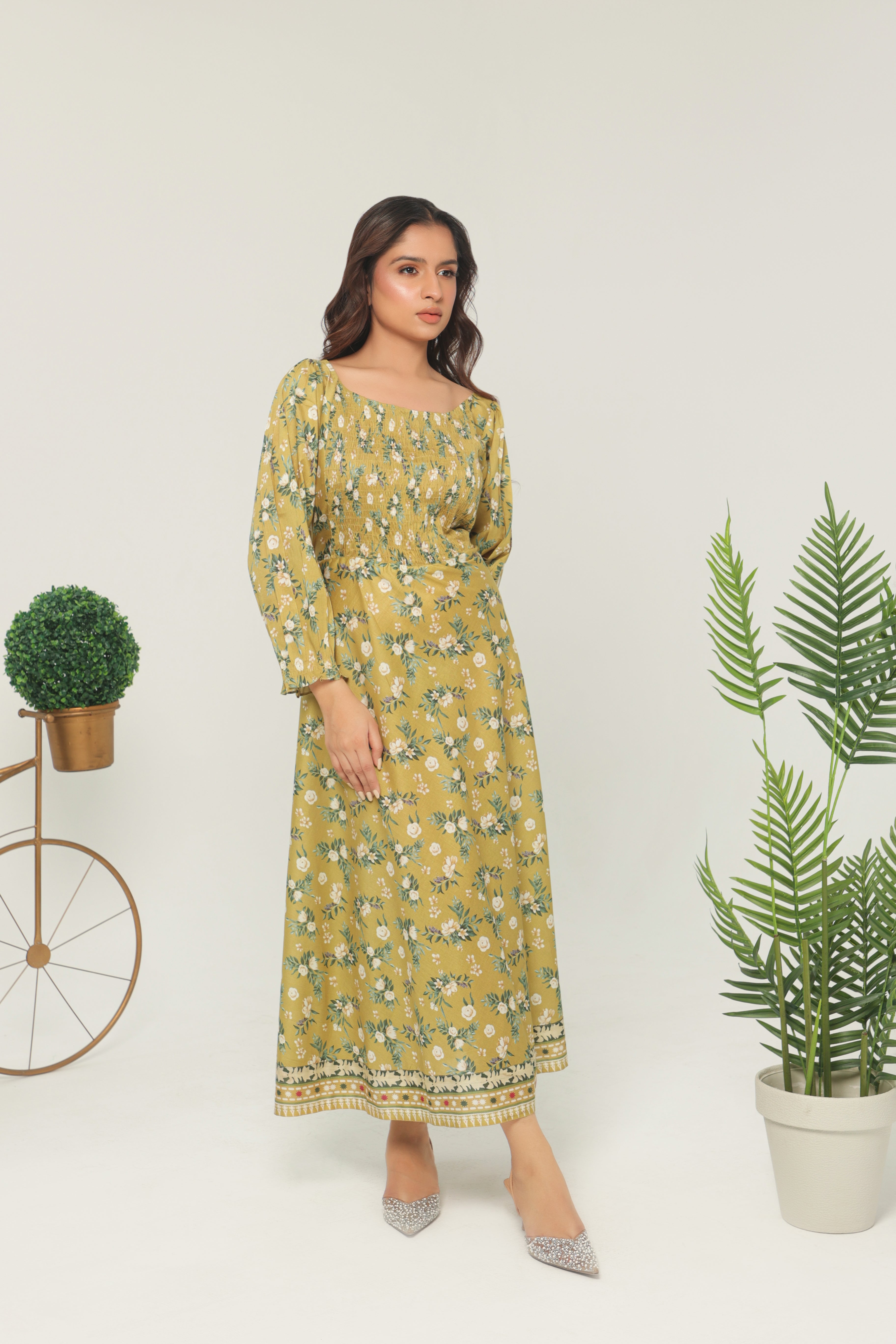 Long Frock Stitched (1PC)