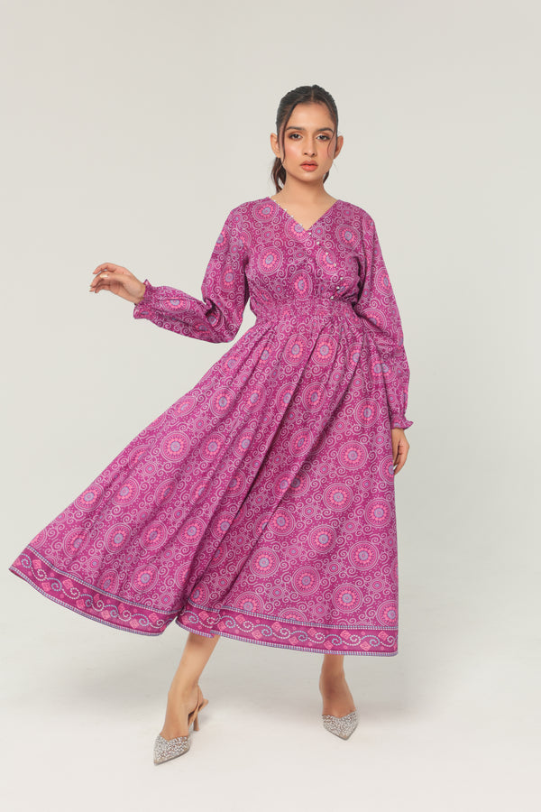 Long Frock Stitched (1PC)